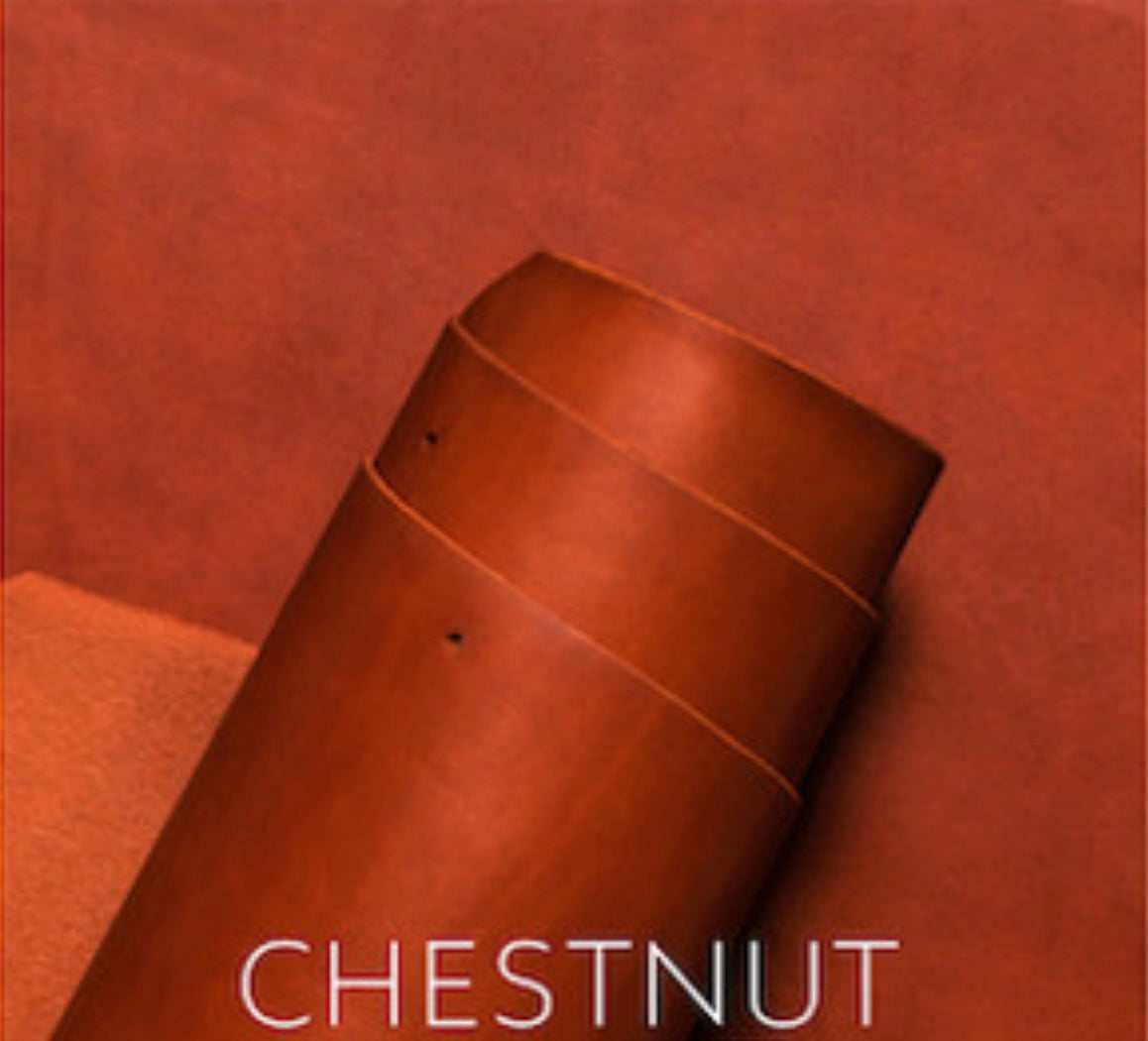 "The Pioneer SS" Belt (Chestnut)