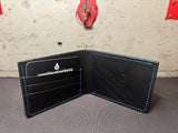 "THE DEPOSIT" GEN. 2 - BLACK OSTRICH LEG/ BLACK BUTTERO (L)